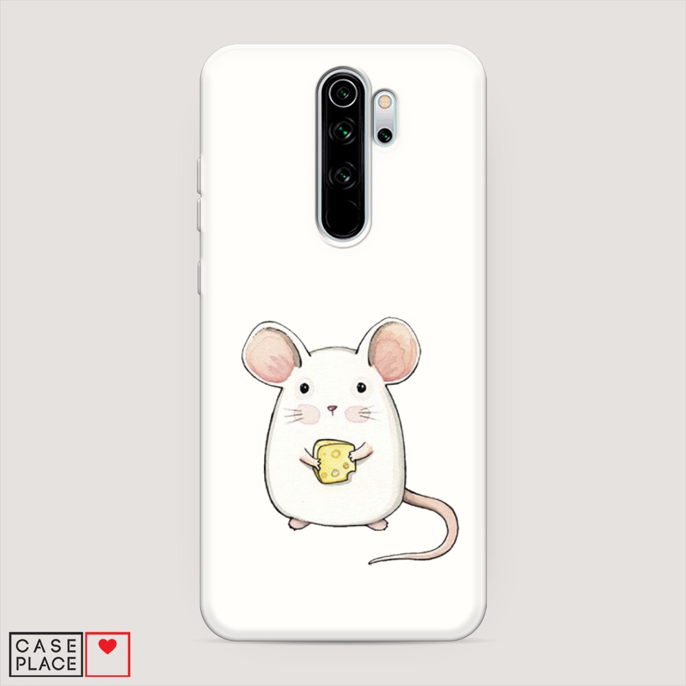 

Матовый силиконовый чехол "Мышка" на Xiaomi Redmi Note 8 Pro