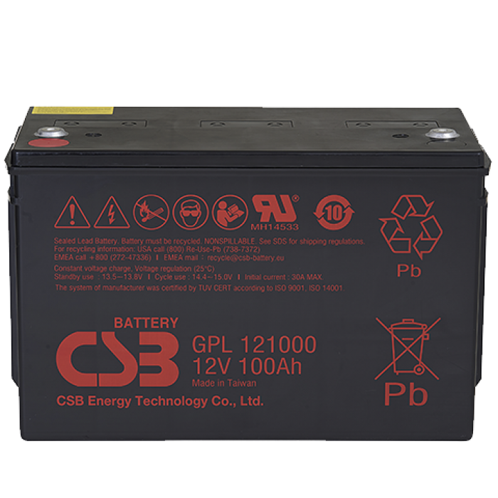 Аккумулятор для ИБП CSB GPL121000 100 А/ч 12 В (GPL121000)
