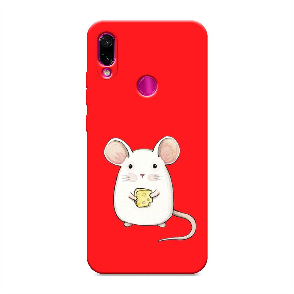 

Чехол Awog на Xiaomi Redmi Note 7 "Мышка", Разноцветный, 34753-1