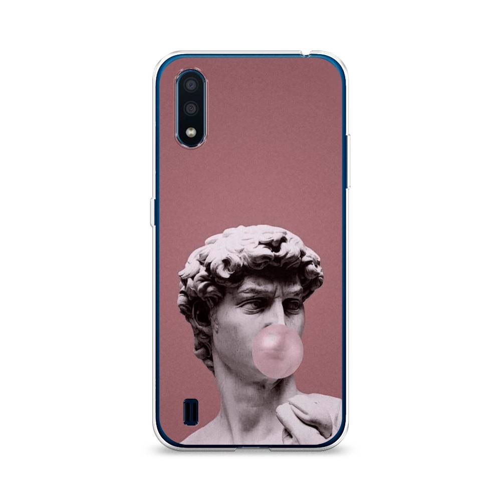 

Чехол Awog на Samsung Galaxy M01 / Самсунг M01 "Modern David", Синий, 2101150-9