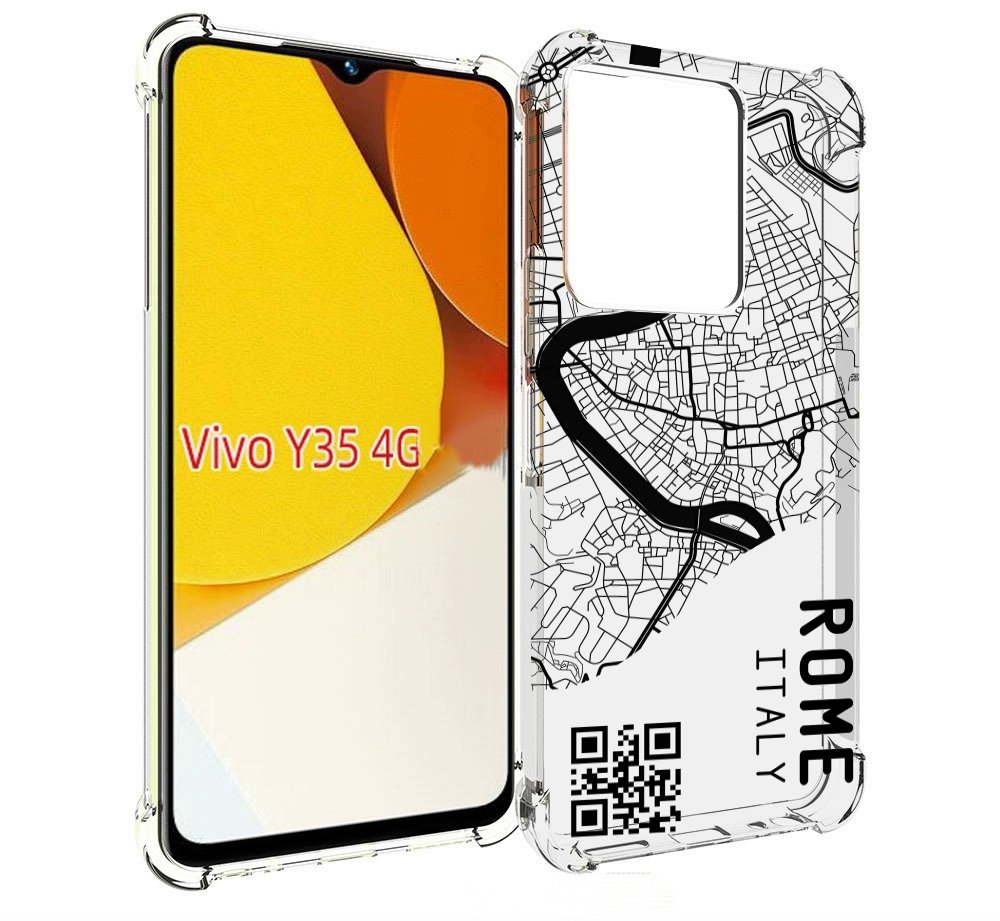 

Чехол MyPads схема-рим для Vivo Y35 4G 2022 / Vivo Y22, Прозрачный, Tocco