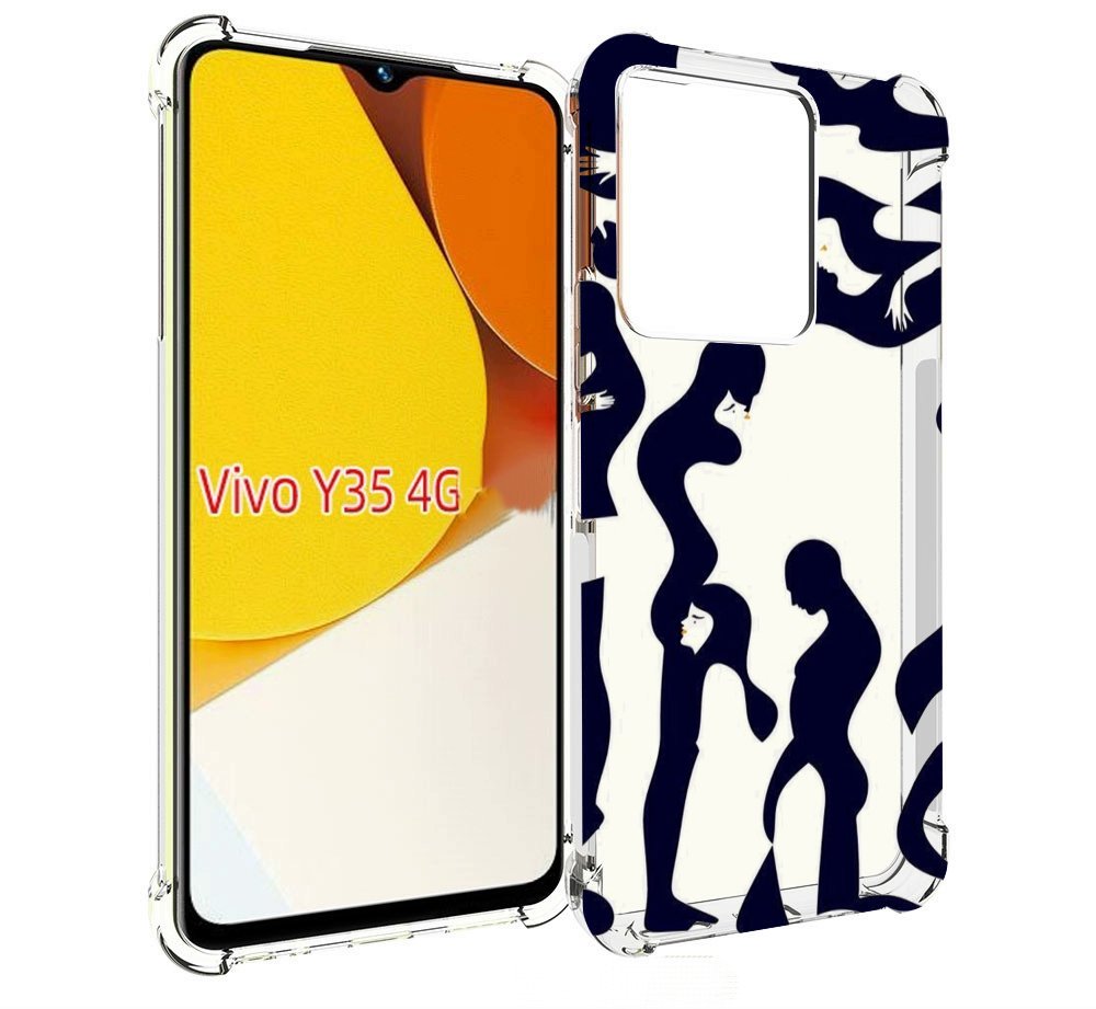 

Чехол MyPads схема-пар для Vivo Y35 4G 2022 / Vivo Y22, Прозрачный, Tocco