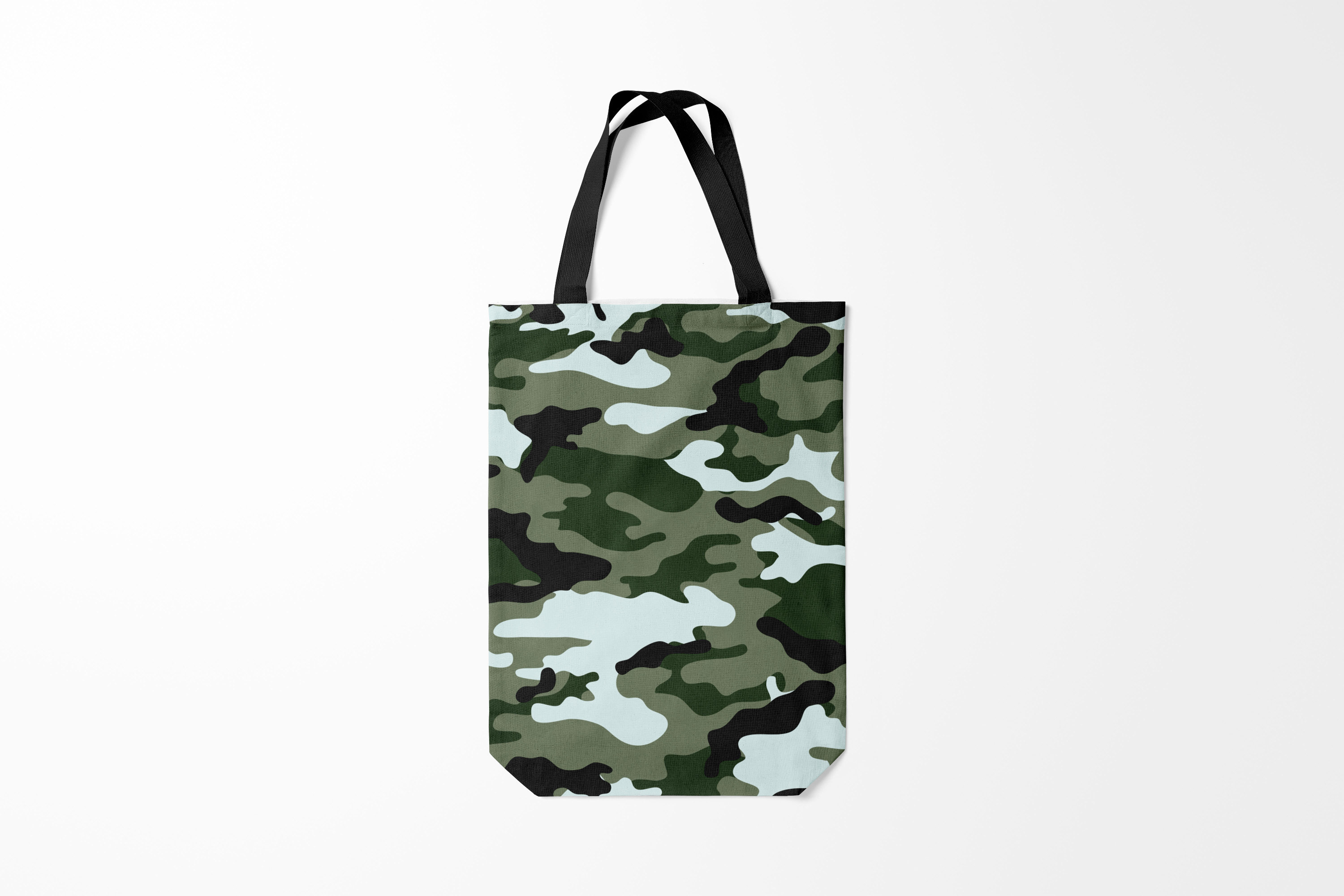 

Сумка шoппер унисекс Burnettie Милитари camouflage 2, зеленый, Милитари camouflage 2