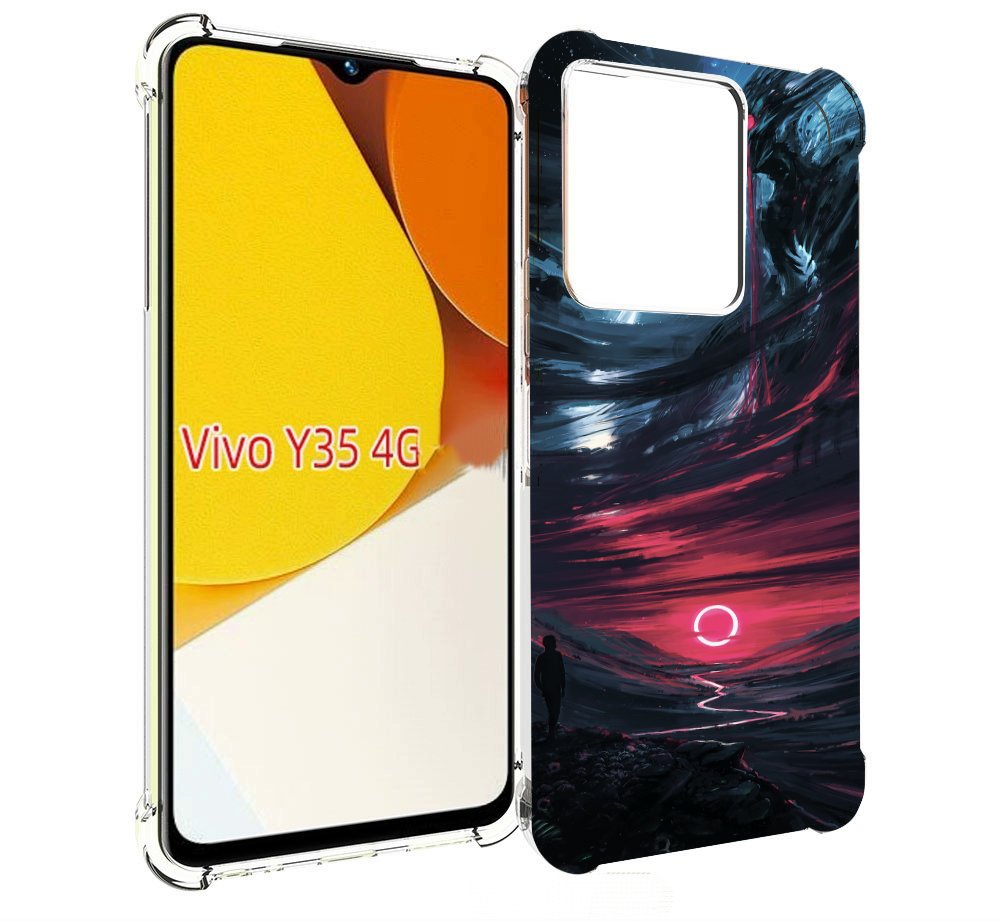 

Чехол MyPads страшный мир для Vivo Y35 4G 2022 / Vivo Y22, Прозрачный, Tocco