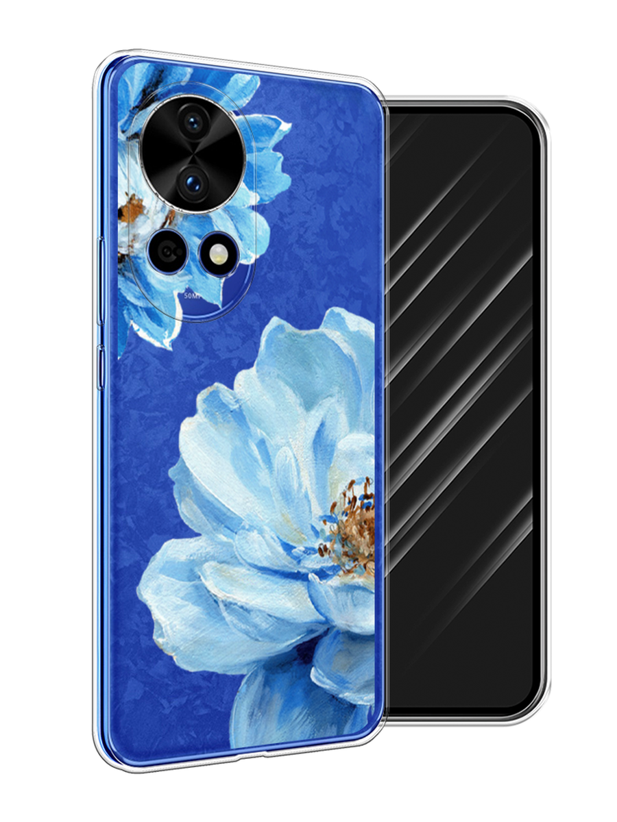 

Чехол Awog на Huawei Nova 12 Pro "Голубые клематисы", Голубой, 6123150-1