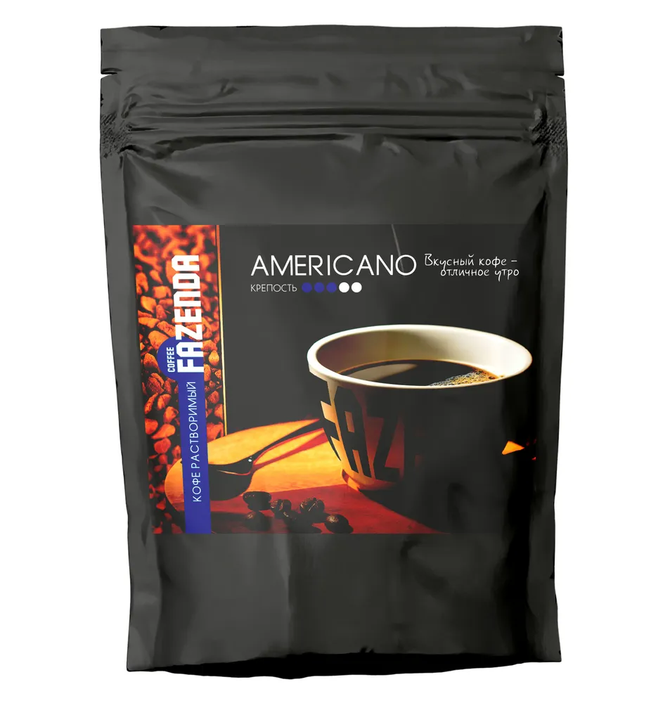 

Кофе растворимый FAZENDA Americano натуральный сублимированный, 700 гр.