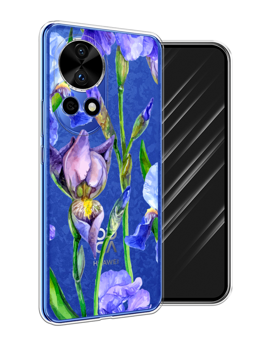 

Чехол Awog на Huawei Nova 12 Pro "Синие ирисы", Фиолетовый;голубой;зеленый, 6123150-1