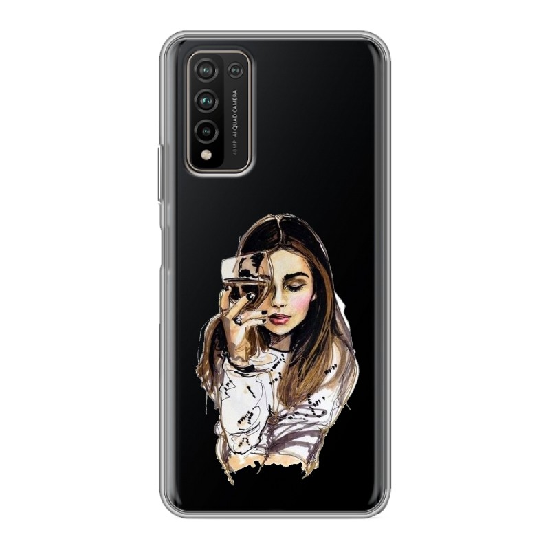 фото Прозрачный чехол для honor 10x lite 100gadgets