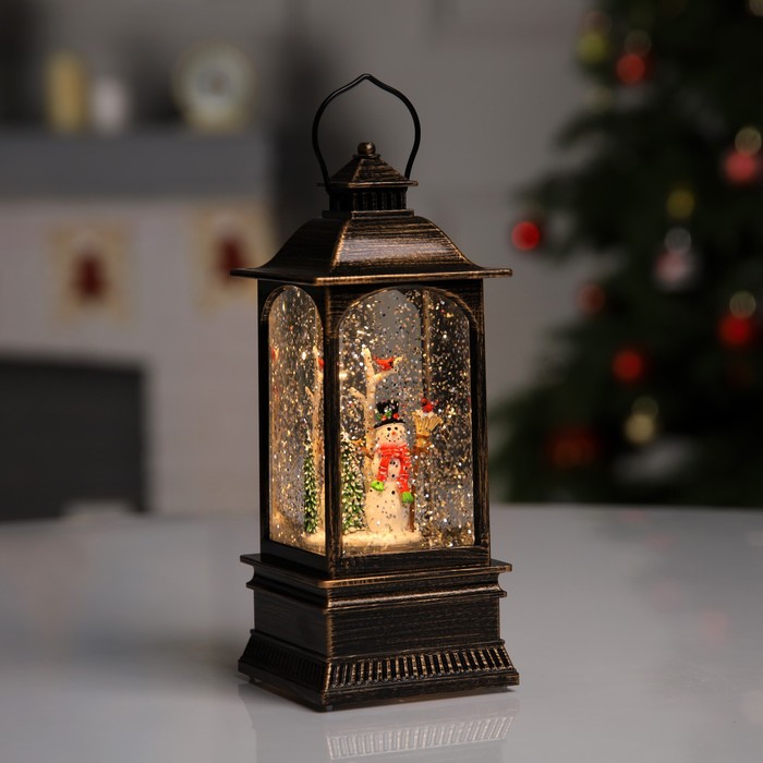 

Новогодний светильник Luazon Lighting Снеговик 9591291 белый теплый, Снеговик