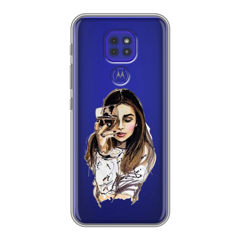 

Прозрачный чехол для Motorola Moto E7 Plus, 76761