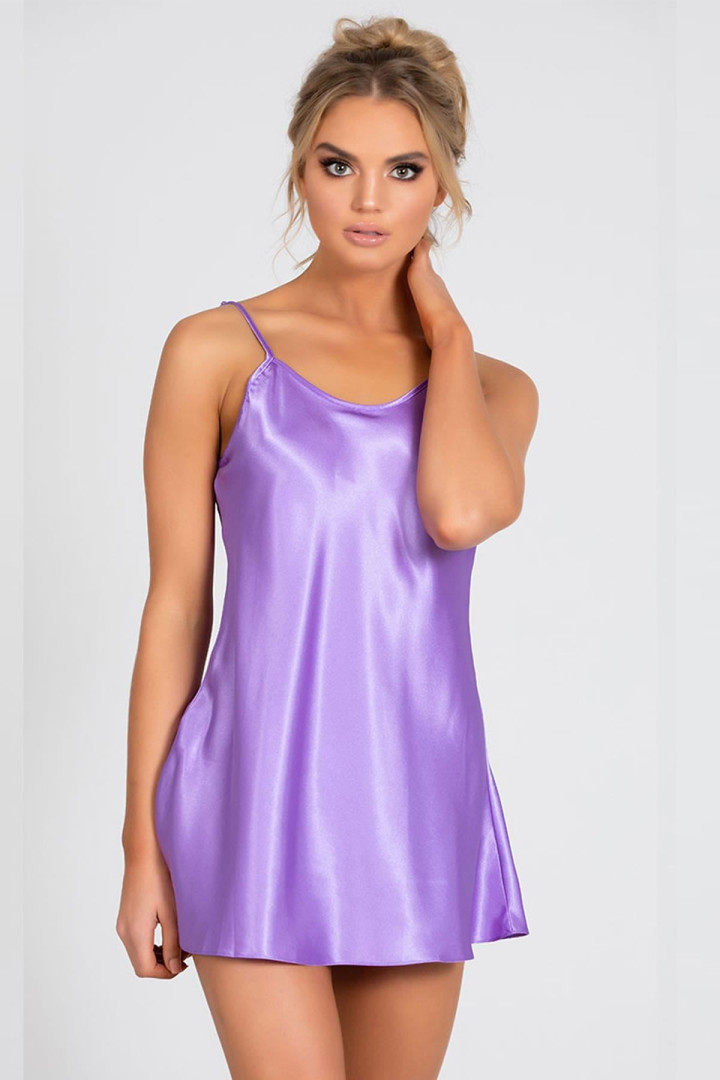Ночная сорочка женская AsiMod VIP-2702-5 фиолетовая 2XL (товары доставляются из-за рубежа)