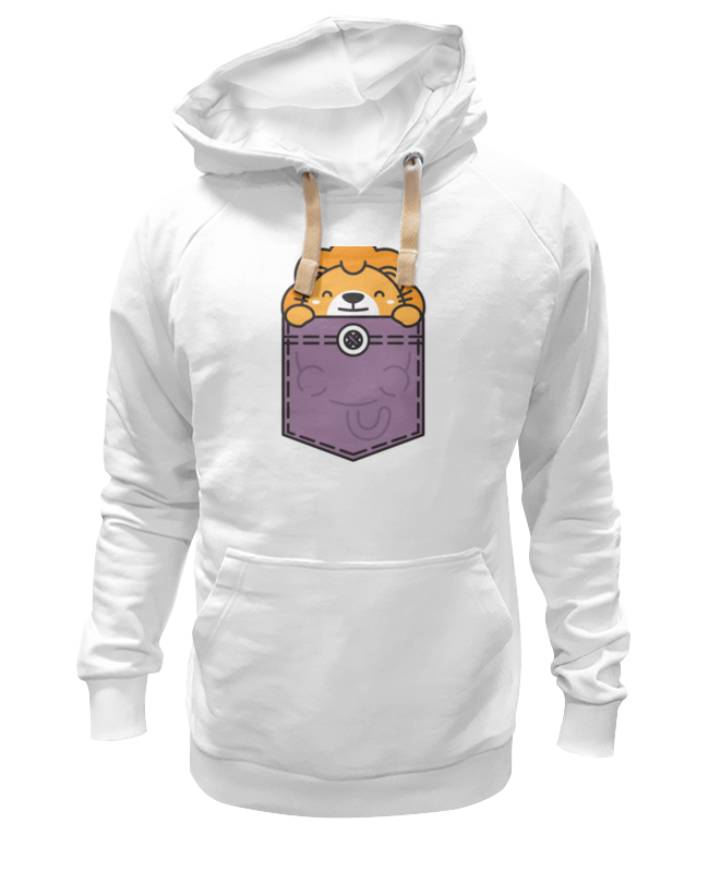 

Толстовка Printio Львенок белая 2XL, Белый, Львенок