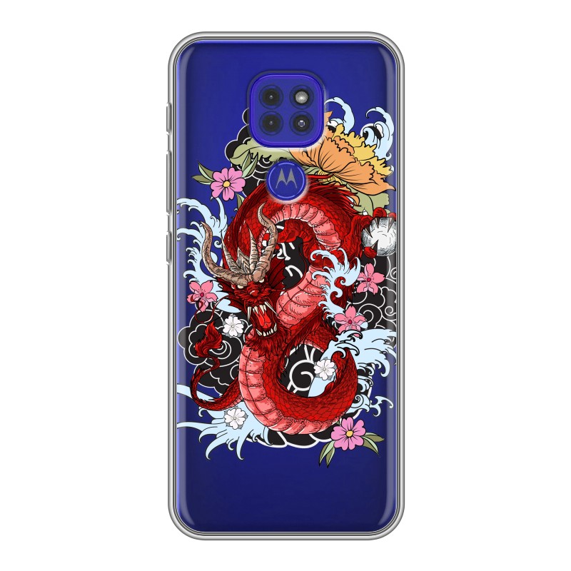 

Прозрачный чехол для Motorola Moto E7 Plus, 76761
