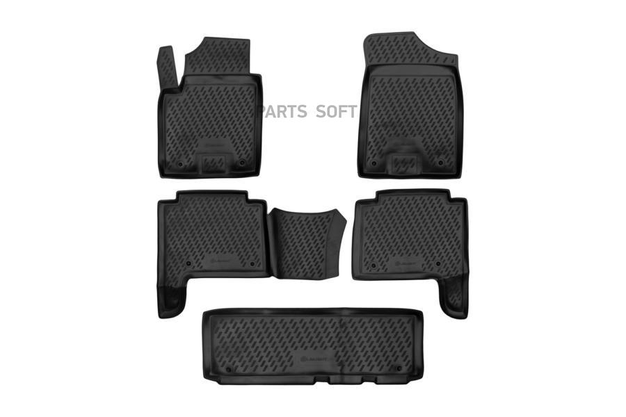 

Коврики В Салон Nissan Patrol, 2010- , 5 Шт. Пол