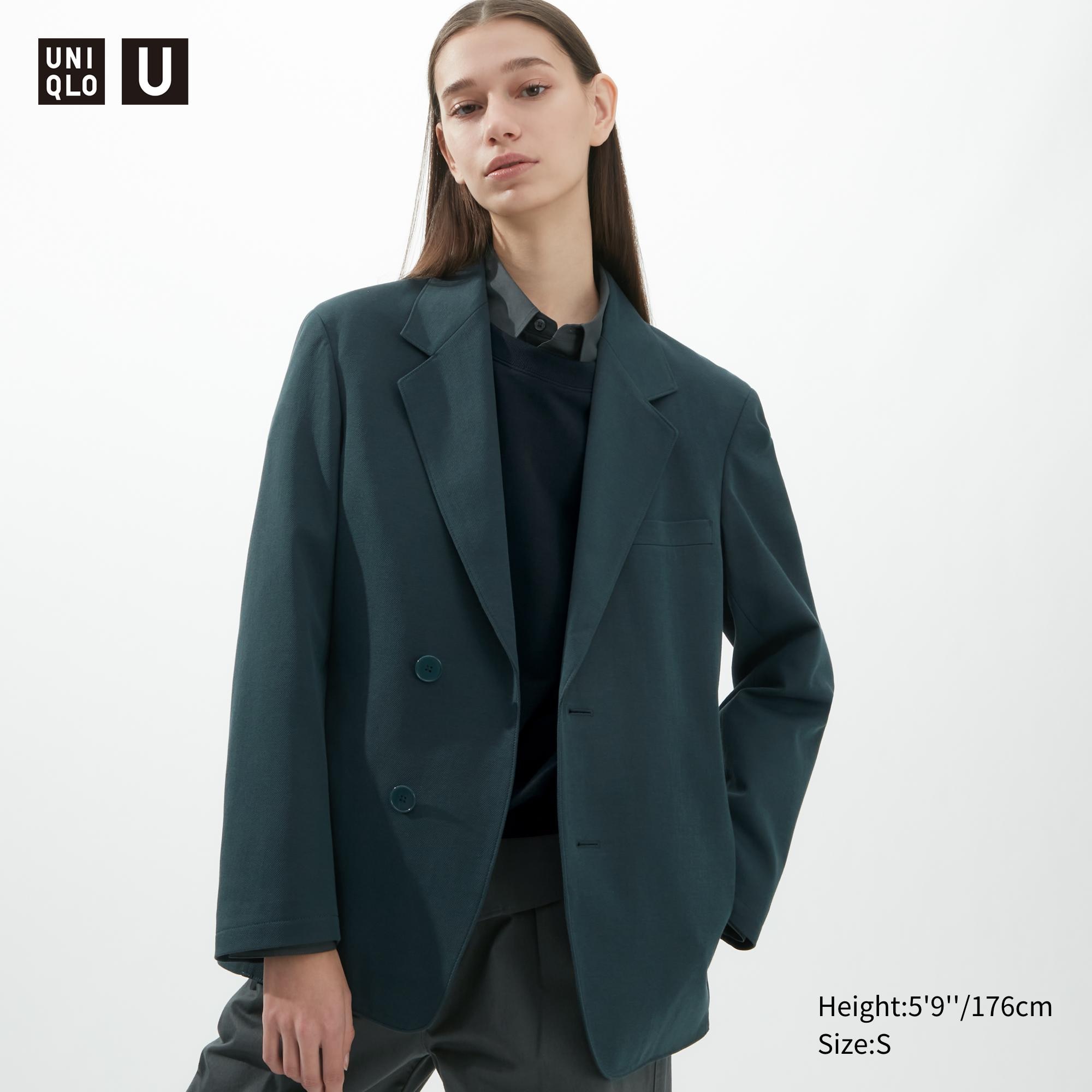 

Блейзер женский UNIQLO 458034COL59 зеленый XL (доставка из-за рубежа), 458034COL59