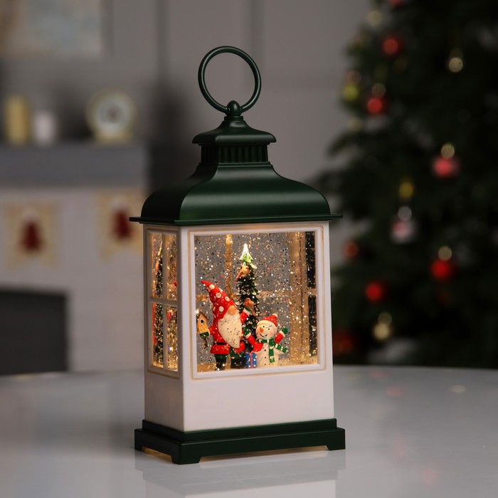 

Новогодний светильник Luazon Lighting Гном 9591306 белый теплый, Гном