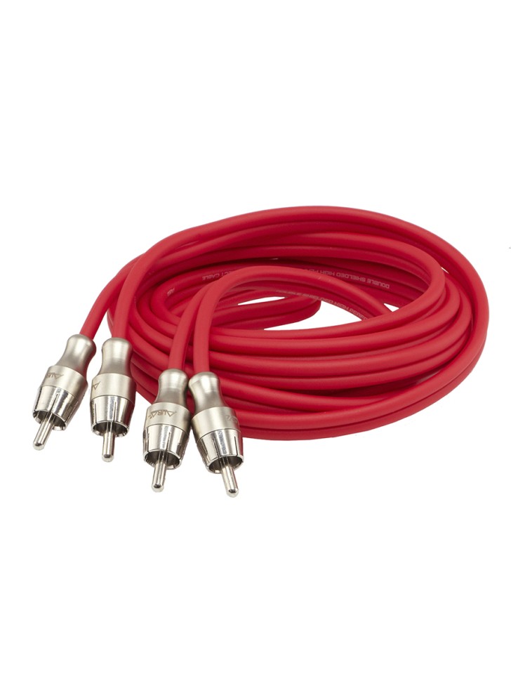 

Кабель автомобильный AuRa межблочный RCA-кабель RCA-B23 SE 3м красный