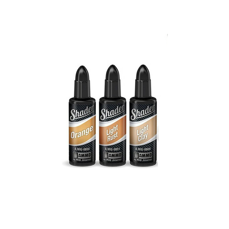 

Набор красок Ammo Mig SHADER Ржавчина AMIG7324