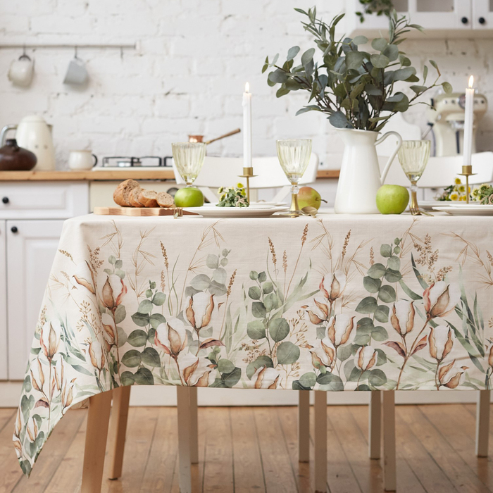 

Скатерть Этель Cotton 149х180см, 100% хл, репс 210 гм2, Разноцветный, Cotton