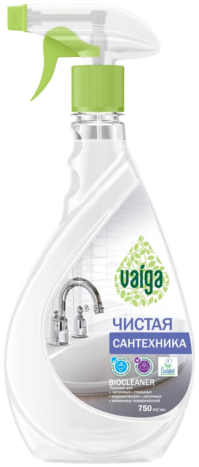 

Чистая сантехника ТМ "VAIGA" 750 мл, 690313