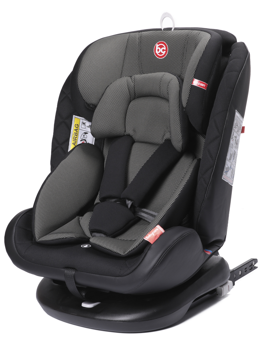 Автокресло Babycare Shelter ISOFIX, г 0+/I/II/III, черный/карбон