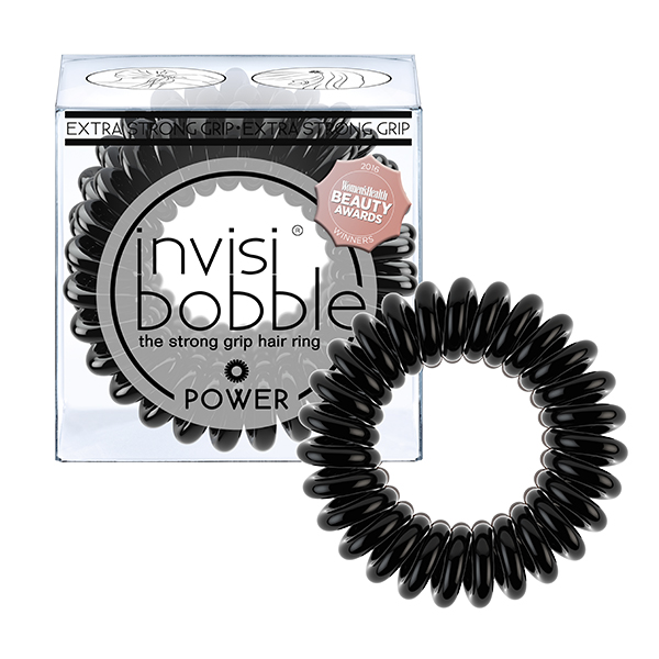 

Резинка-браслет для волос invisibobble POWER True Black, Черный, POWER