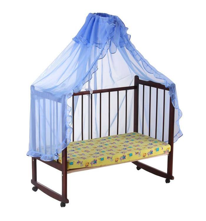 Baby-22 однотонный, 150х300 см, голубой