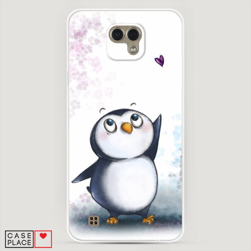 

Чехол Awog "Пингвин и сердечко" для LG X Cam