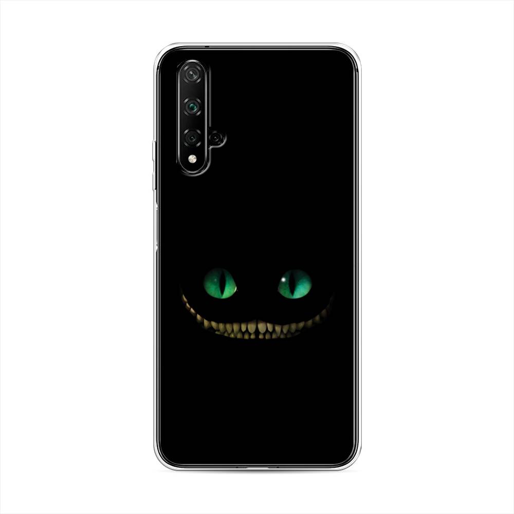 

Чехол Awog "Зеленоглазый чеширский кот" для Honor 20, Черный, 69550-10