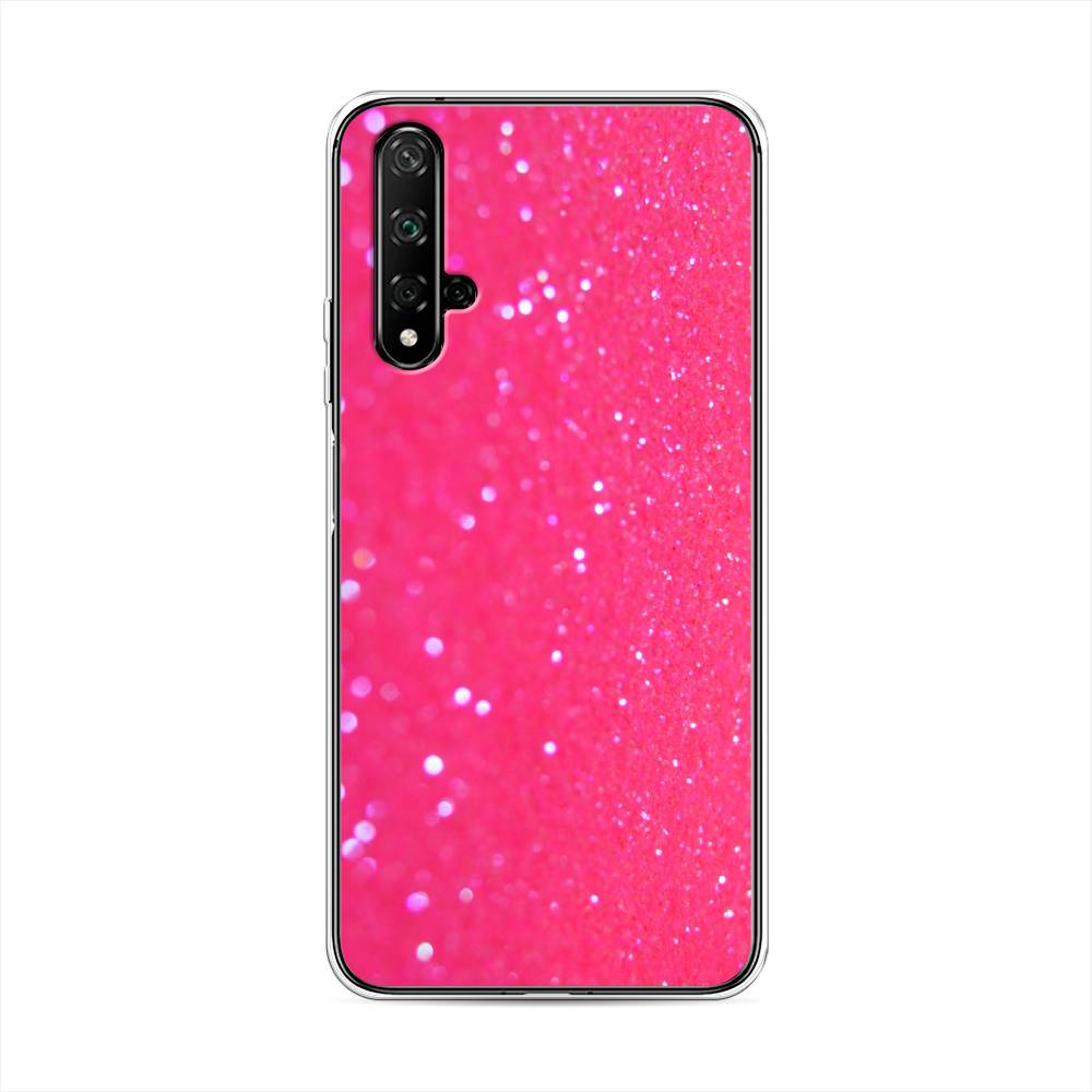 

Чехол Awog "Малиновые блестки рисунок" для Honor 20