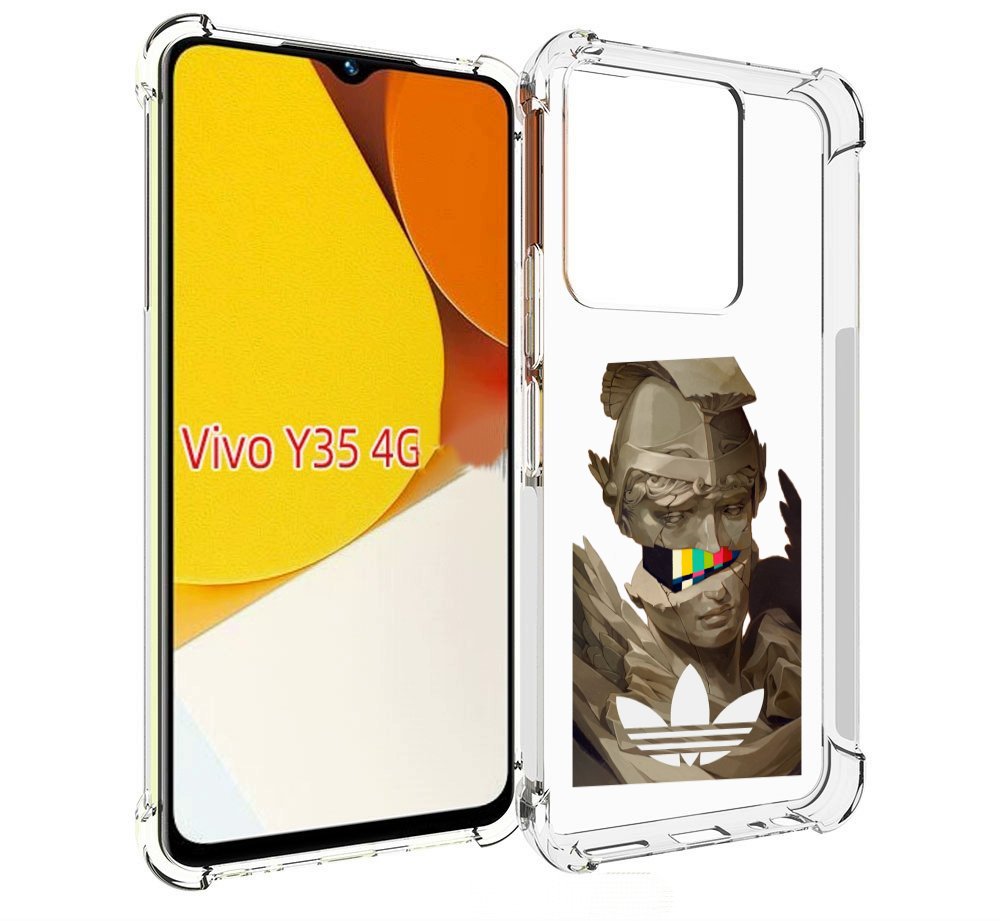 

Чехол MyPads статуя-адидас для Vivo Y35 4G 2022 / Vivo Y22, Прозрачный, Tocco