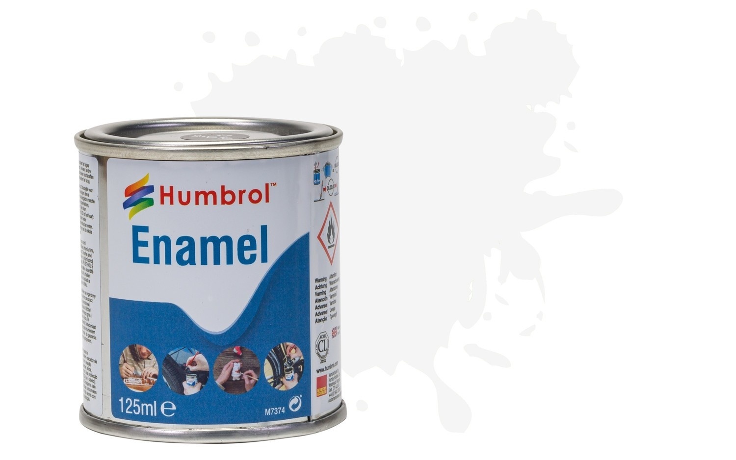 фото Aw0035 краска эмалевая no 35 varnish - gloss tin no 4 125ml humbrol