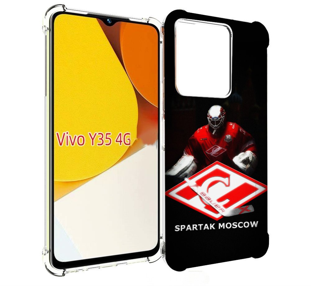 

Чехол MyPads спартак хоккеи мужской для Vivo Y35 4G 2022 / Vivo Y22, Прозрачный, Tocco