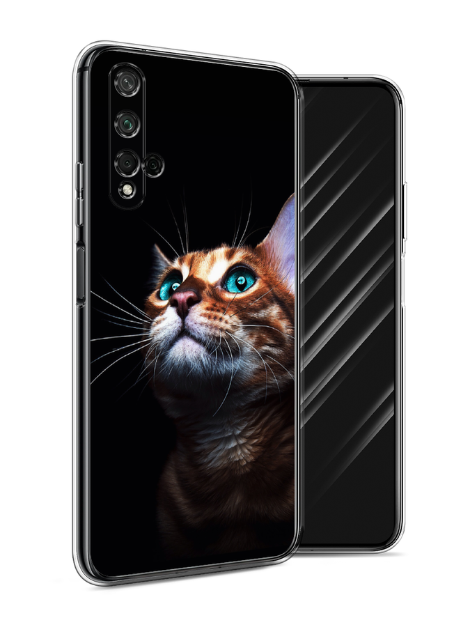 

Чехол Awog на Honor 20 "Мечтательный кот", Коричневый, 69550-1