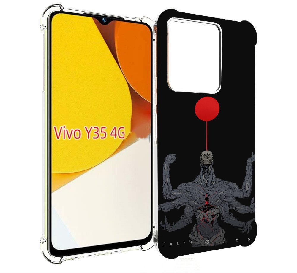 

Чехол MyPads скелет-с-6-руками для Vivo Y35 4G 2022 / Vivo Y22, Прозрачный, Tocco