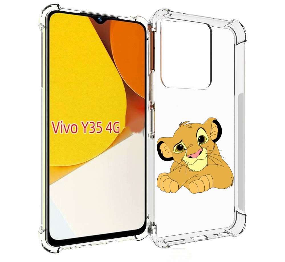 

Чехол MyPads симба-красивый для Vivo Y35 4G 2022 / Vivo Y22, Прозрачный, Tocco