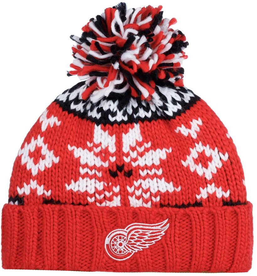 

Шапка бини унисекс AMERICAN NEEDLE Red Wings Breezy NHL красная, Красный, Red Wings Breezy NHL