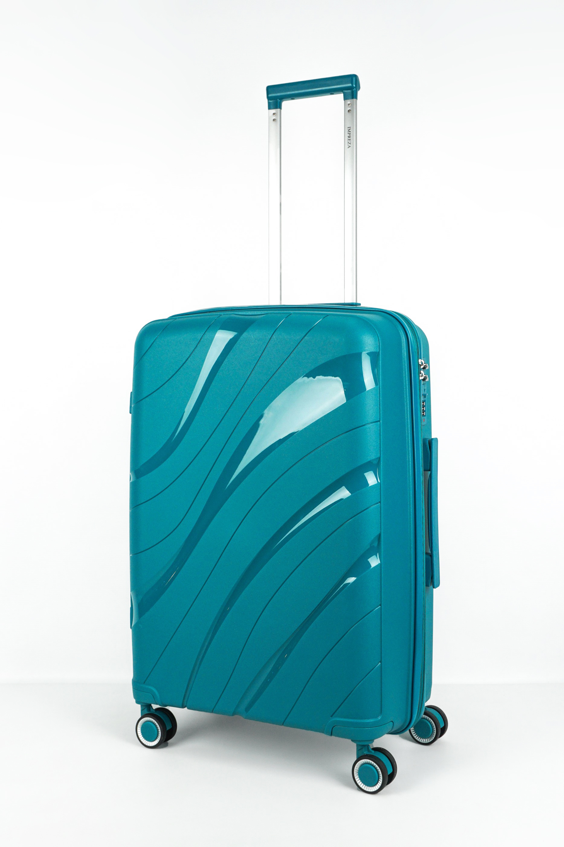 Чемодан женский Impreza 50006 бирюзовый M 8990₽