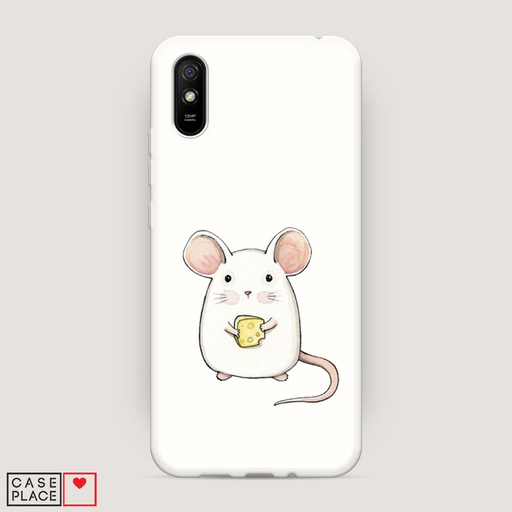 

Матовый силиконовый чехол "Мышка" на Xiaomi Redmi 9A, 38957-1