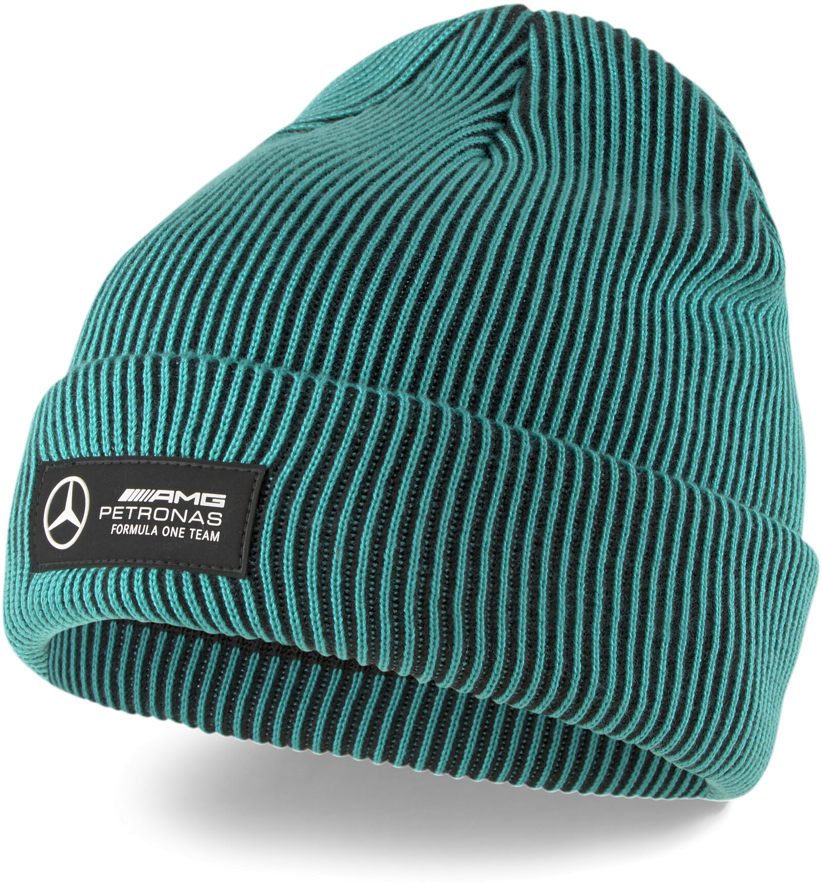 

Шапка бини унисекс Puma Mapf1 Classic Cuff Beanie, бирюзовый, Mapf1 Classic Cuff Beanie