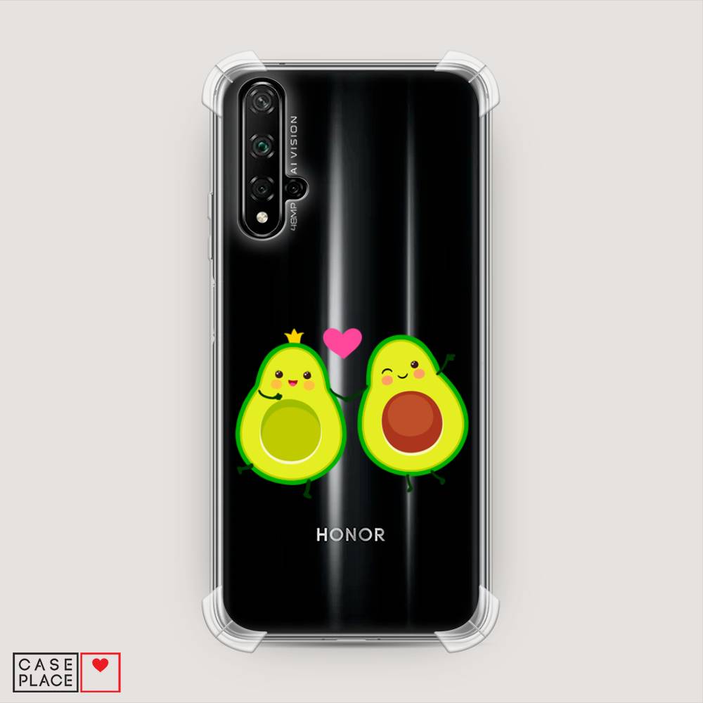

Чехол Awog "Авокадо любят" для Honor 20, Зеленый;коричневый;розовый, 69551-1