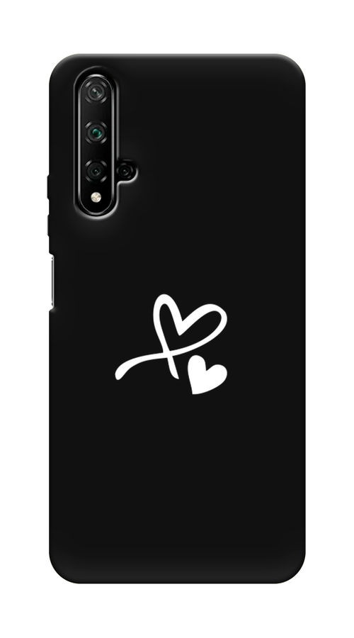 

Чехол Awog на Honor 20 "Сердечко минимализм", Белый, 69552-1