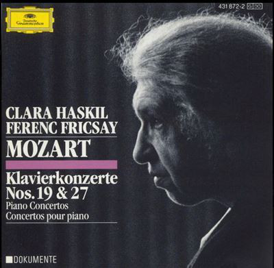 Mozart: Piano Concertos Nos. 19 & 27 (1 CD)