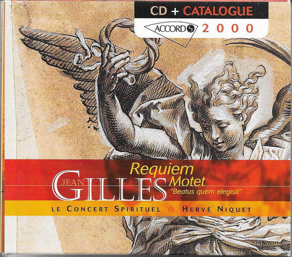 фото Gilles: requiem-motet - niquet and concert spirituel (1 cd) accord