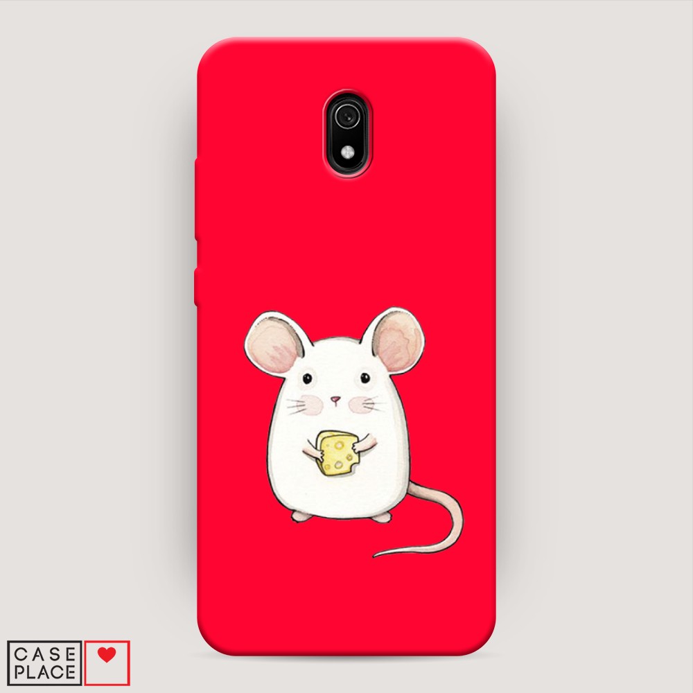 

Чехол Awog на Xiaomi Redmi 8A "Мышка", Разноцветный, 37253-1
