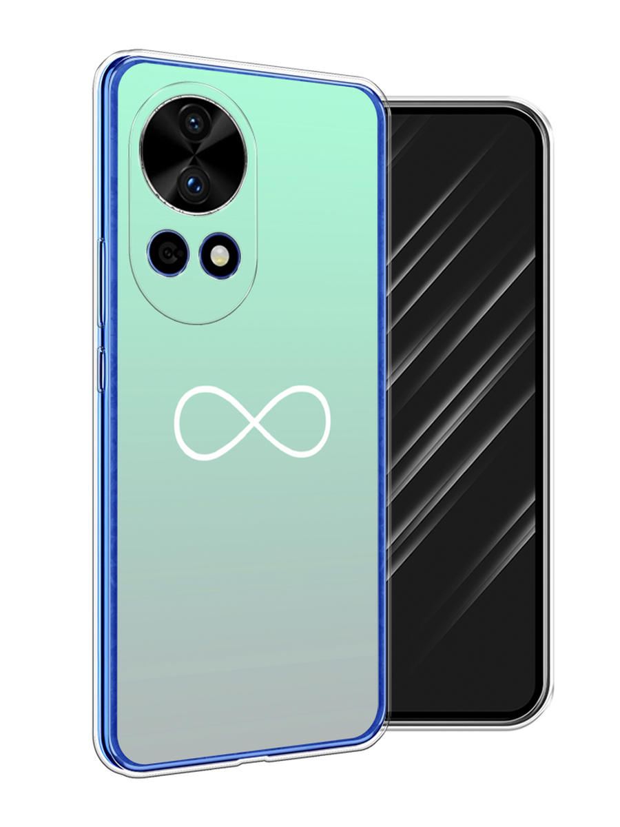 

Чехол Awog на Huawei Nova 12 Pro "Бесконечность от Тиффани", Бирюзовый, 6123150-1