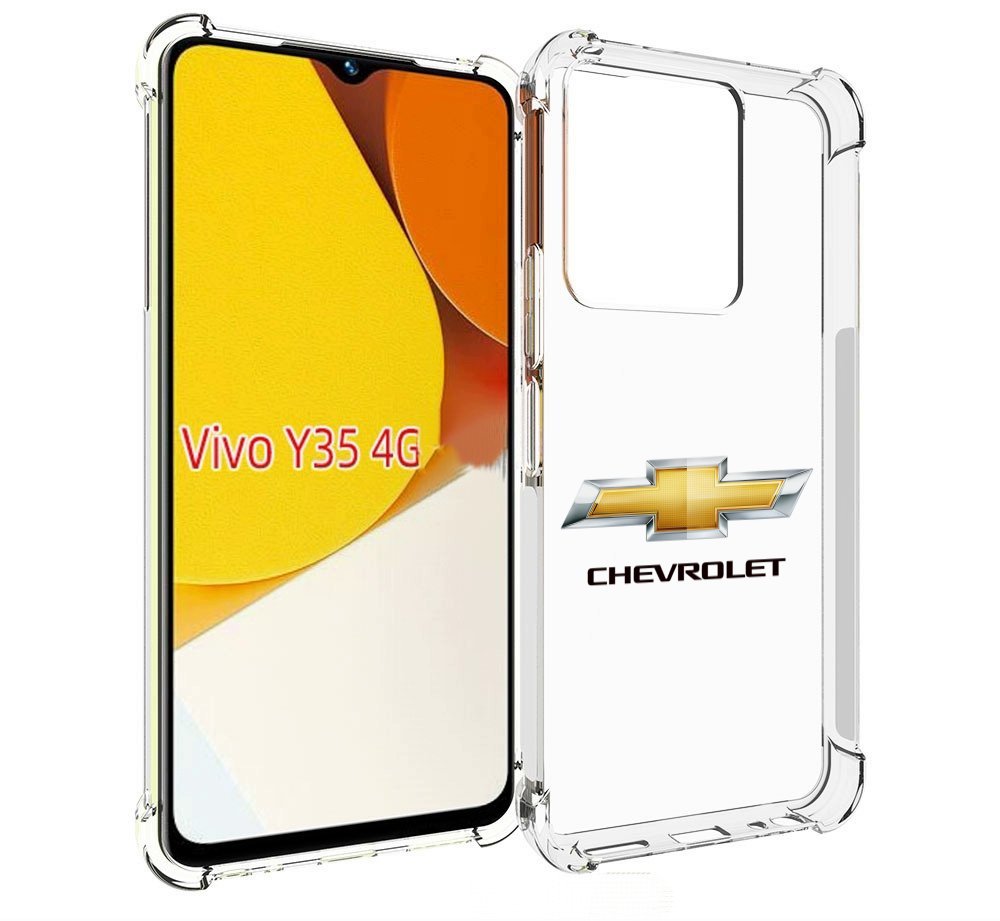 

Чехол MyPads сhevrolet-3 мужской для Vivo Y35 4G 2022 / Vivo Y22, Прозрачный, Tocco