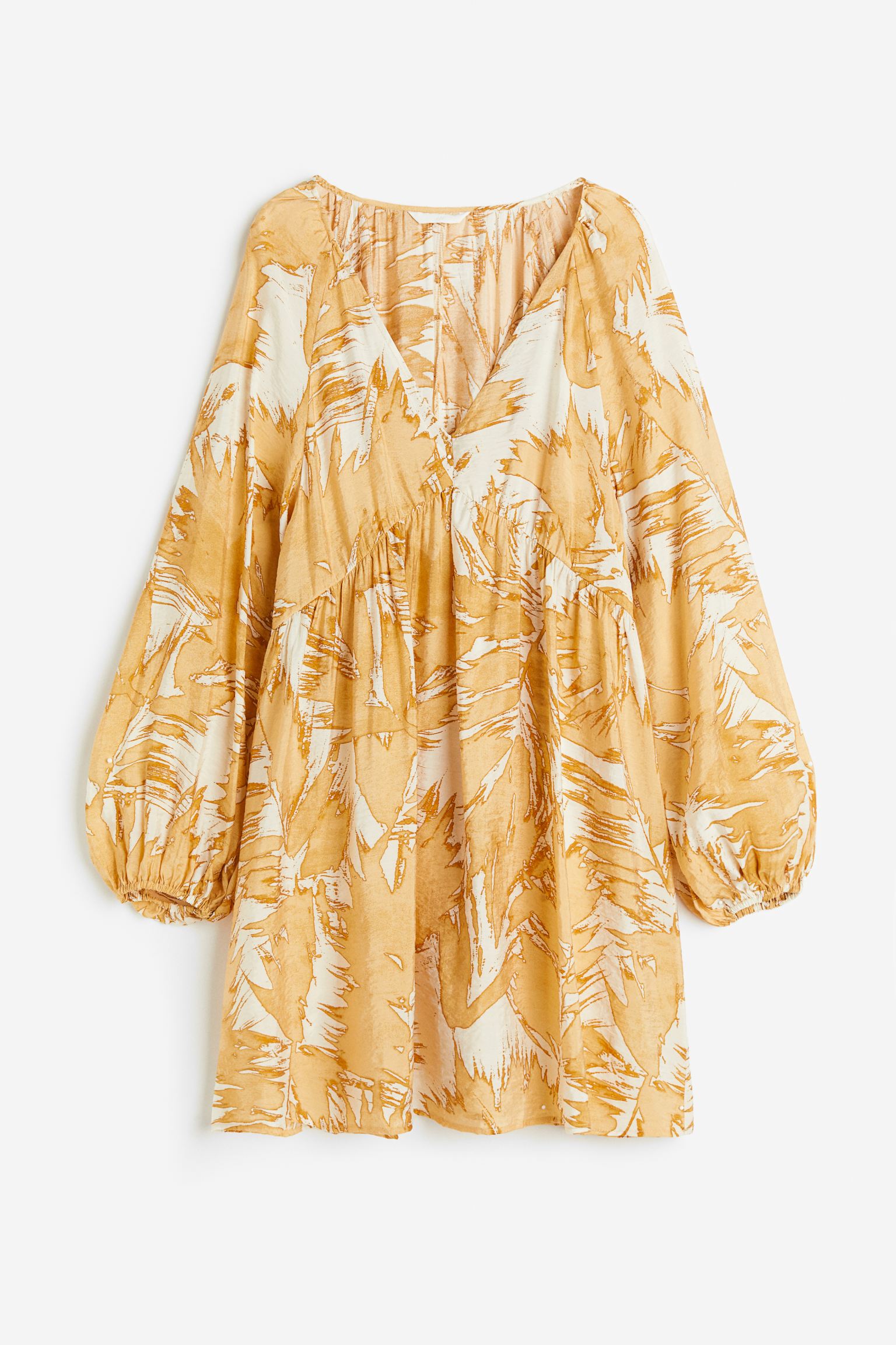 

Платье женское H&M 1135874007 оранжевое M, Оранжевый, 1135874007