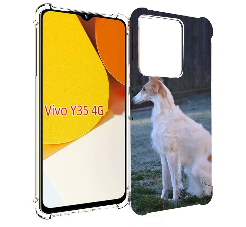

Чехол MyPads русская псовая борзая для Vivo Y35 4G 2022 / Vivo Y22, Прозрачный, Tocco