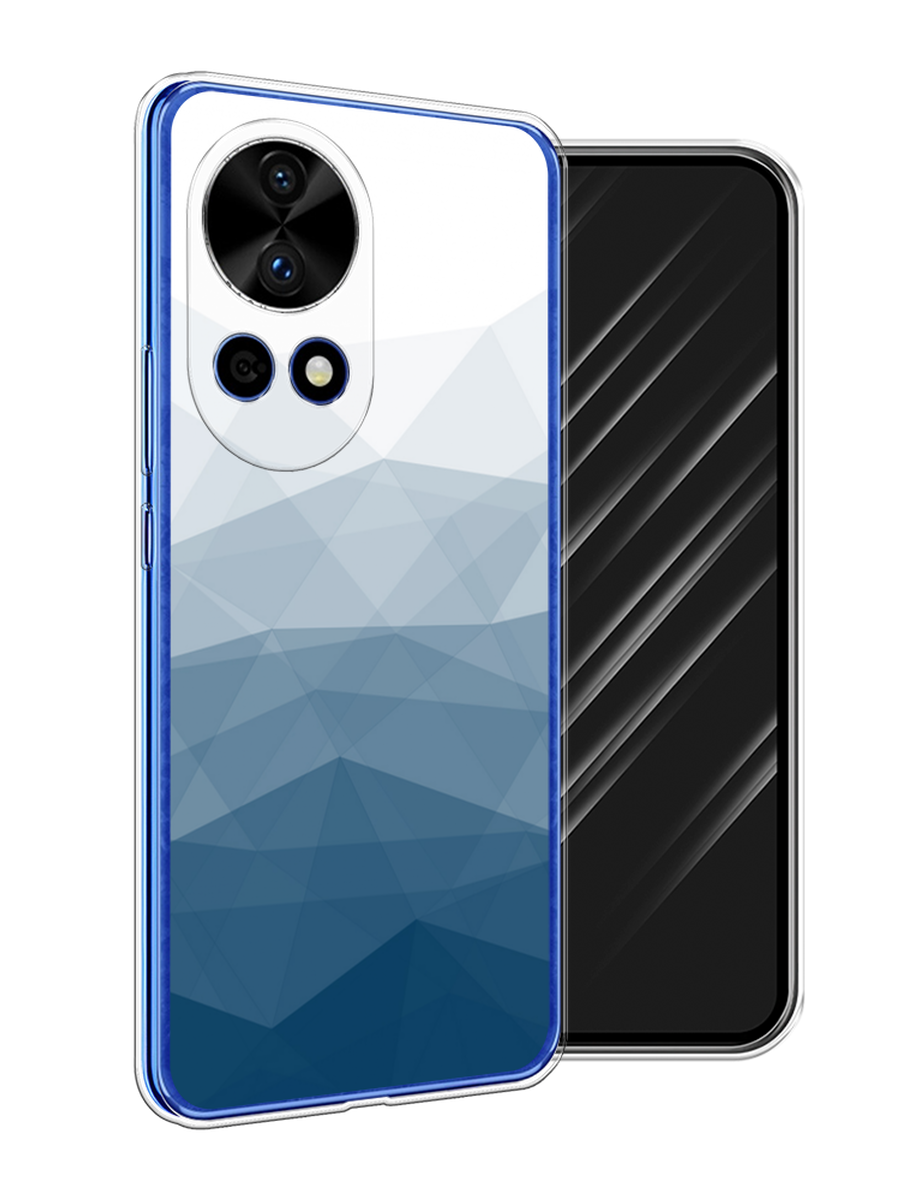 

Чехол Awog на Huawei Nova 12 Pro "Абстракция небо", Синий;голубой;белый, 6123150-1